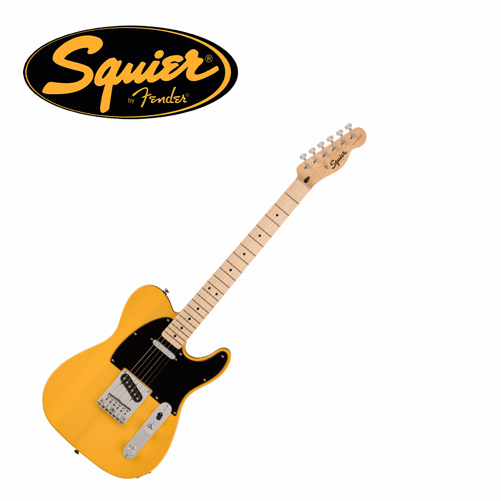 Squier Sonic Telecaster Maple 電吉他 黃色款【敦煌樂器】, , large