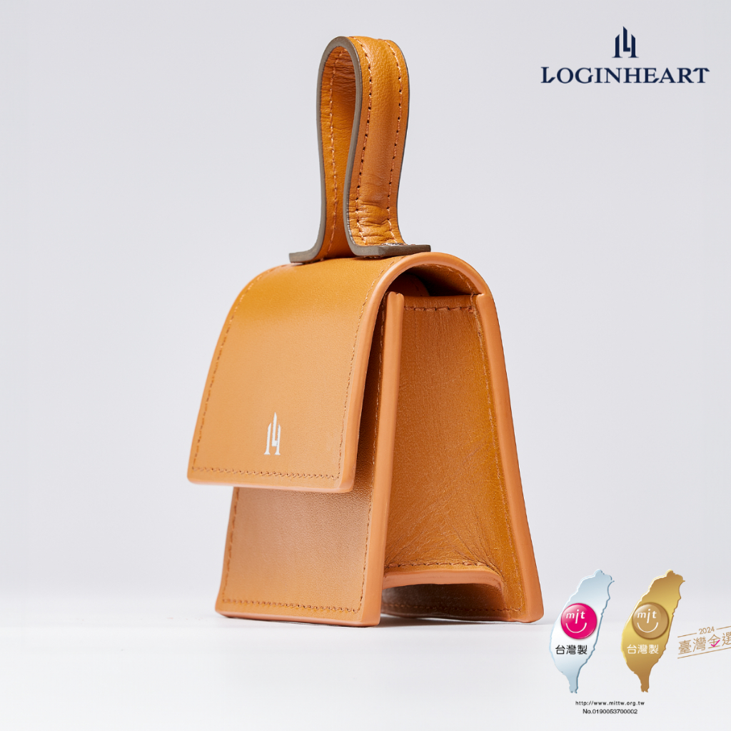 [LOGINHEART]迷你配方包－蜂蜜焦糖棕 時尚科技小廢包, , large