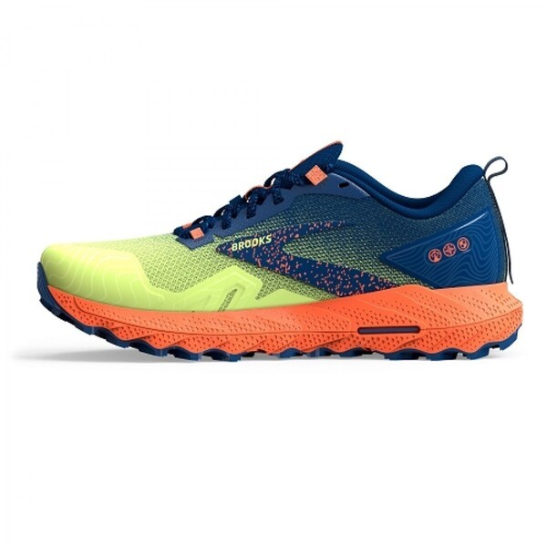 Brooks Cascadia 17 男 慢跑鞋 運動 郊山 避震緩衝象限 穩定 綠藍 [1104031D395], , large