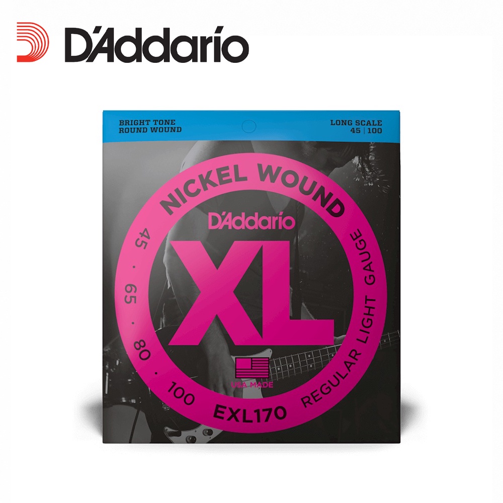 Daddario EXL170 4弦貝斯弦 45-100 【敦煌樂器】, , large