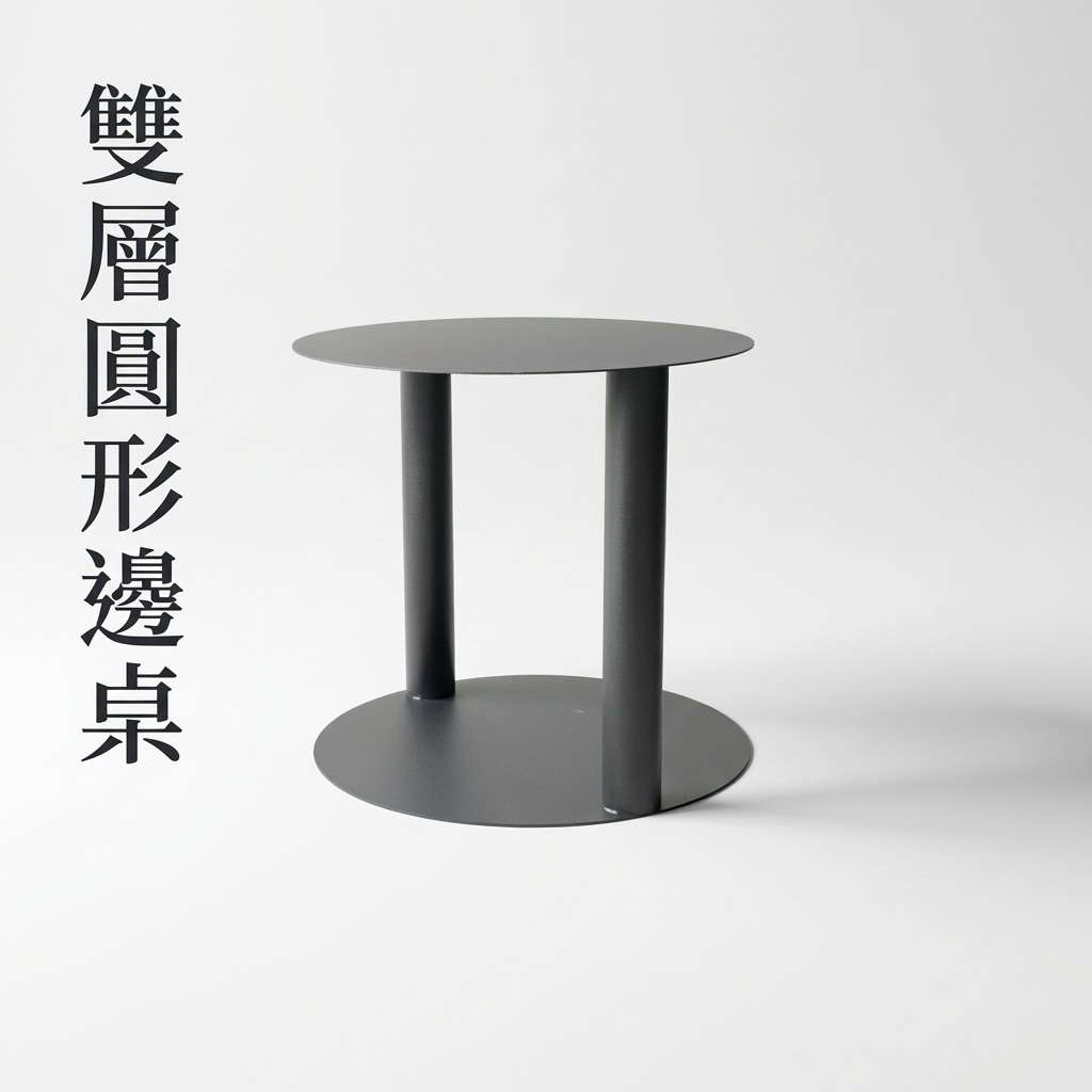 【 SHAONIANNA.TW 】金屬小茶几｜迷你圓形客廳茶几｜沙發邊几 簡約風, , large