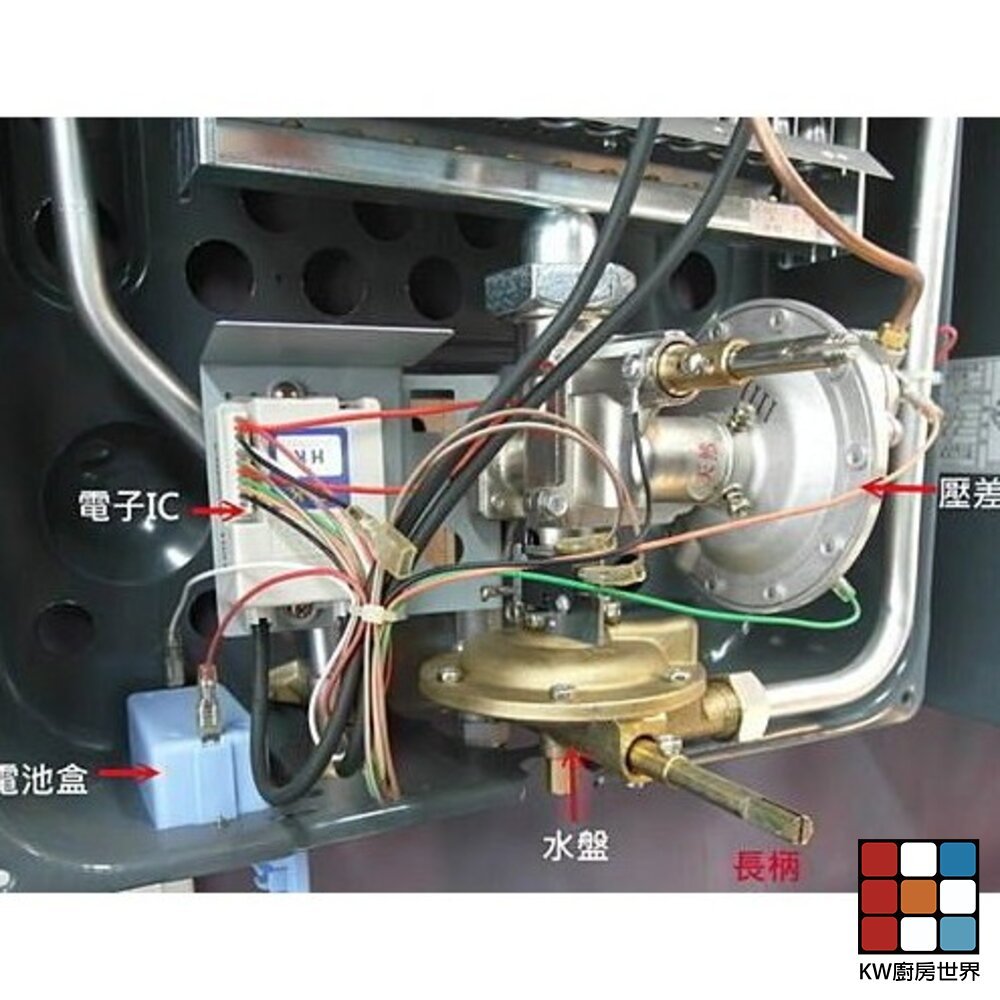 【KW廚房世界】《全銅製長心水盤》 熱水器零件  適用各廠牌熱水器, , large