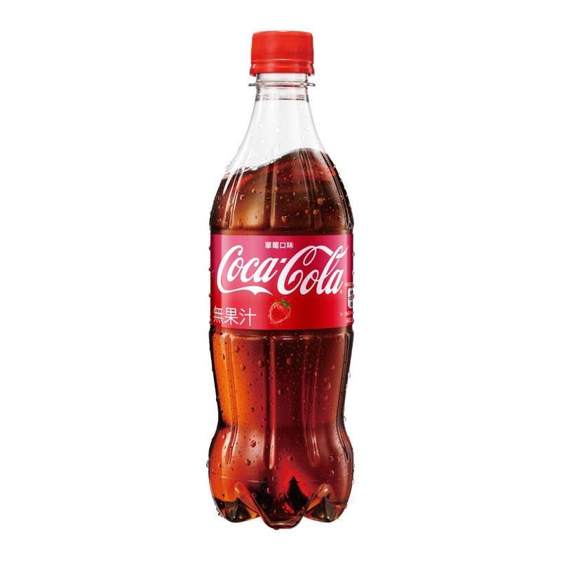 可口可樂草莓風味600ml, , large