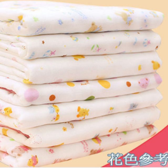 [凱美棉業] 4入組優惠價❗ 隨機出色 2層竹籤仿蠶絲布 紗布大方巾 適用擦澡巾/薄被/嬰兒被, , large