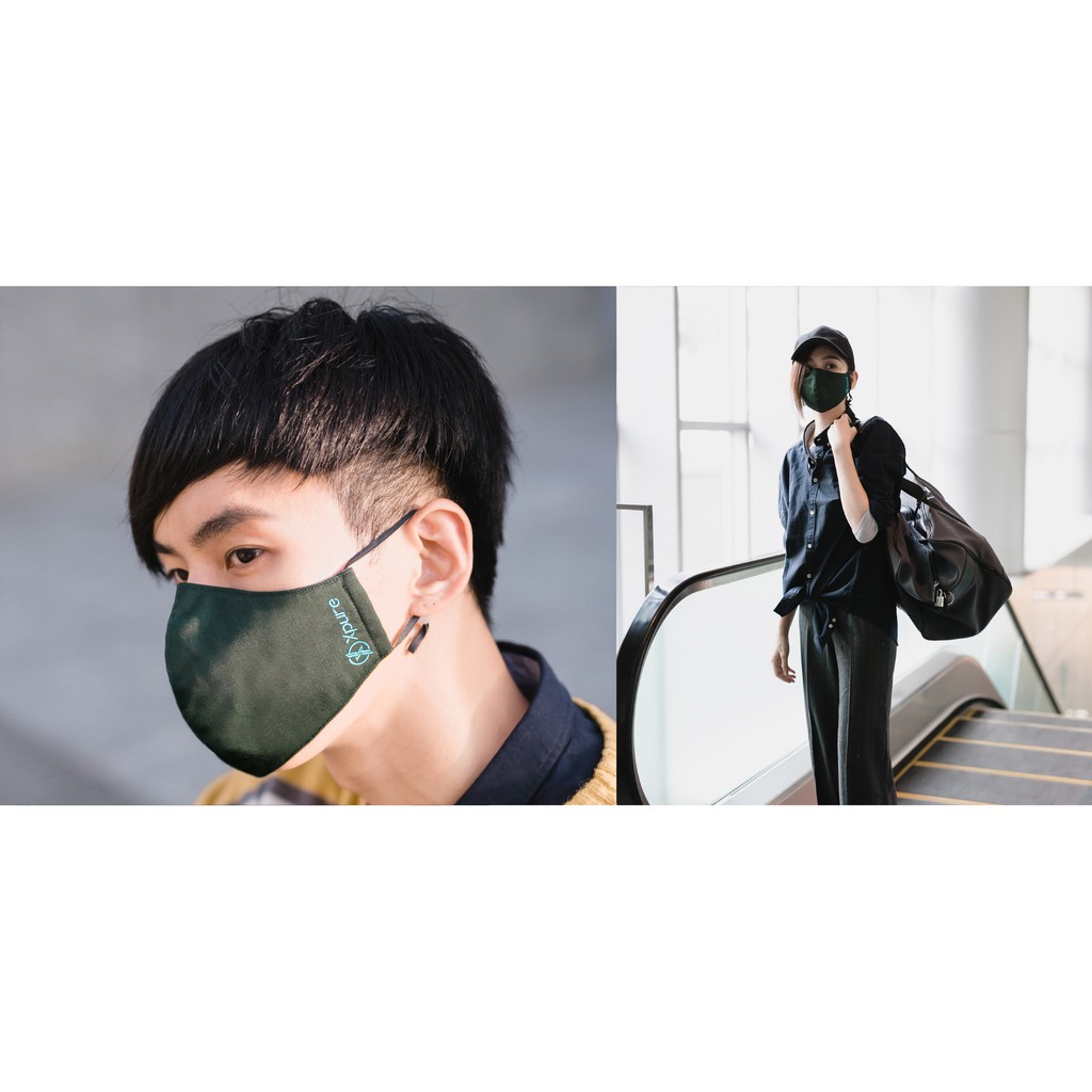 【淨對流】抗霾布織口罩 Basic 款 G1 單寧, , large