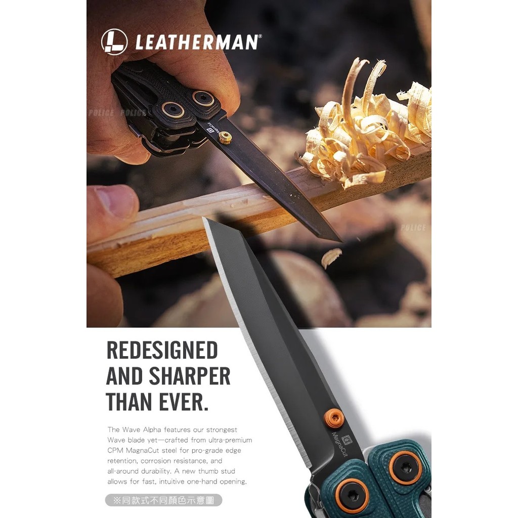 【Leatherman】Leatherman Wave Alpha #833334｜K.T.Tactical 鎧德戶外, , large