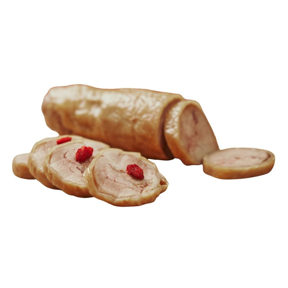 【全國麗園】紹興醉雞捲300g/包 紹興醉雞腿捲 無骨醉雞捲 熟食 即食料理 冷凍調理包 冷凍料理包 冷凍食品, , large