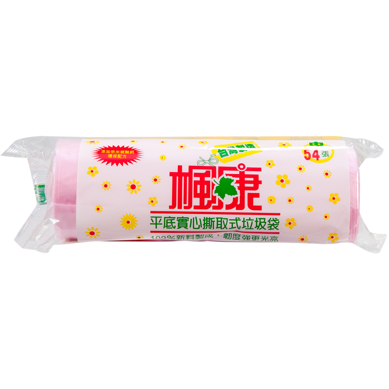 楓康平底實心撕取式垃圾袋(中), , large