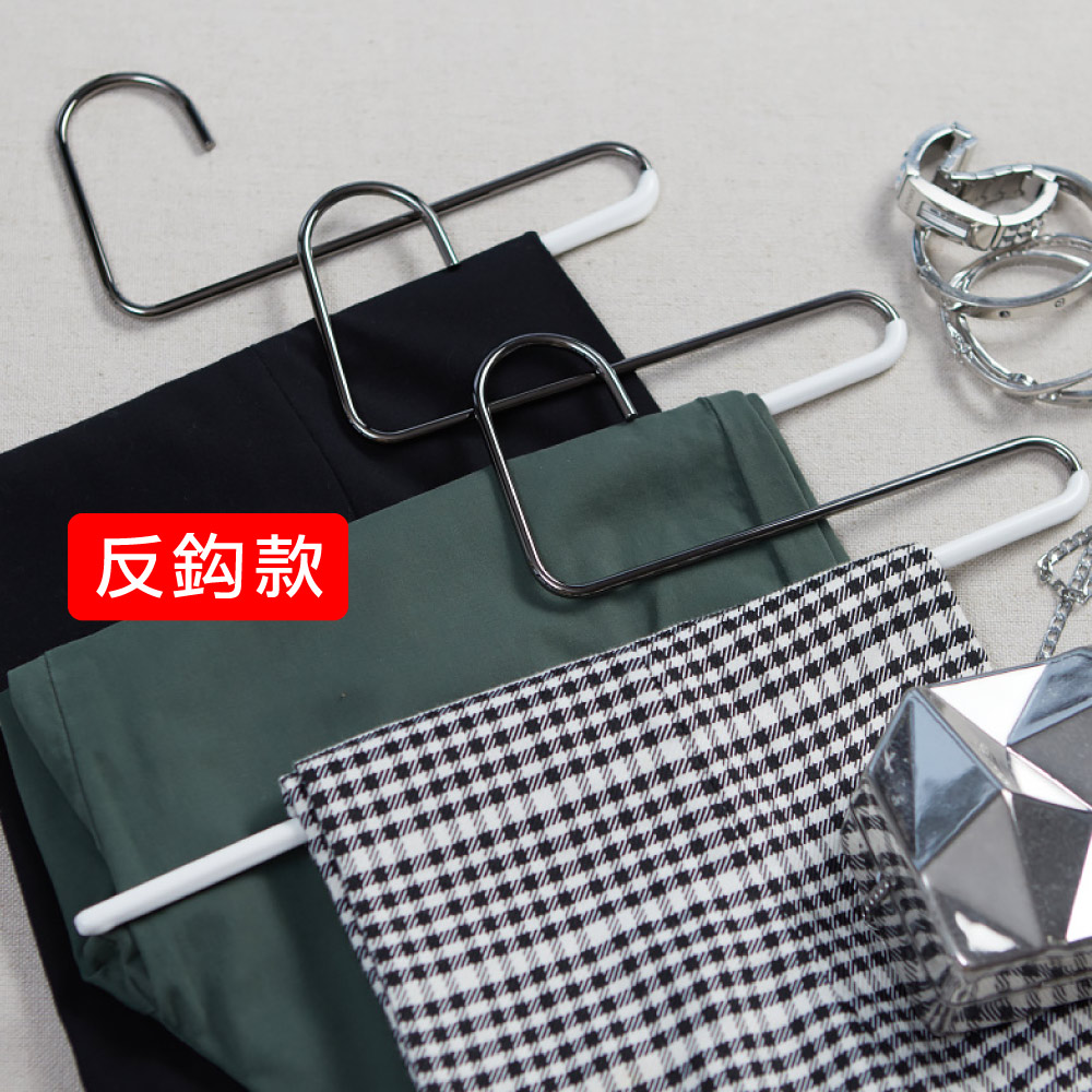 【德國MAWA】德國原裝進口 無痕止滑 多功能單排褲架35cm 20入/黑 , , large