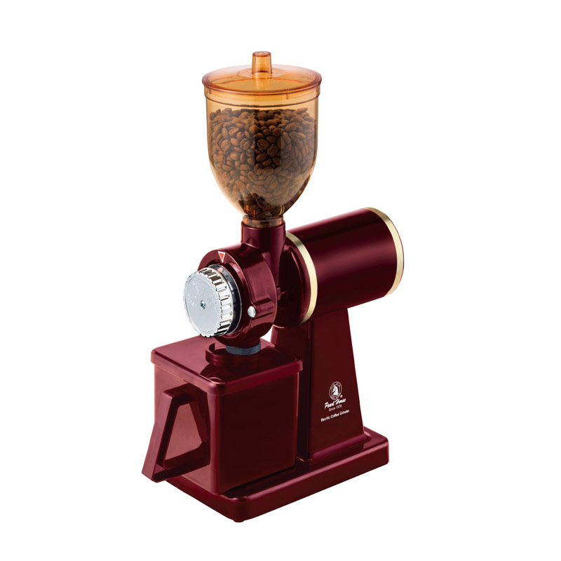 PEARL HORSE Electric Coffee Grinder &ndash; SHW-388-S-R &ndash; Red Coffee Bean Grinder, , large