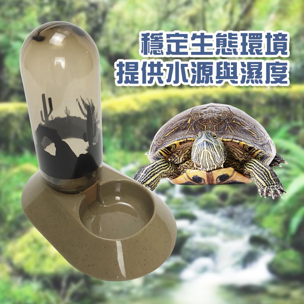 GS MALL 台灣製造 LIXIT 兩棲爬蟲飲水器 480cc 兩棲飲水器 爬蟲飲水器 飲水器 餵食 飲水 寵物飲水器, , large