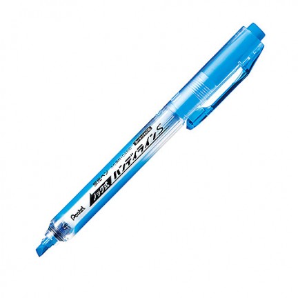【 Pentel 飛龍 】按壓式自動螢光筆 10支/盒  SXNS15   -  多款可選, , large