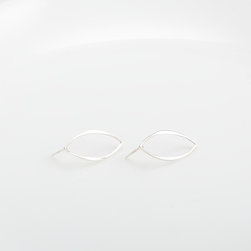 【Angel & Me】Leaf s925 sterling silver earrings Birthday gift, , large