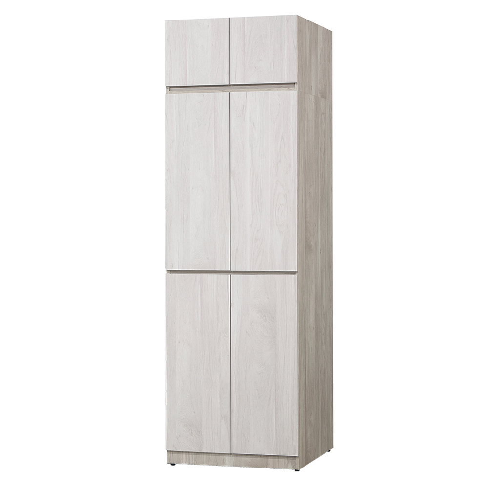 【唯熙傢俱】歐森淺灰雙色2.5x8尺衣櫃, , large