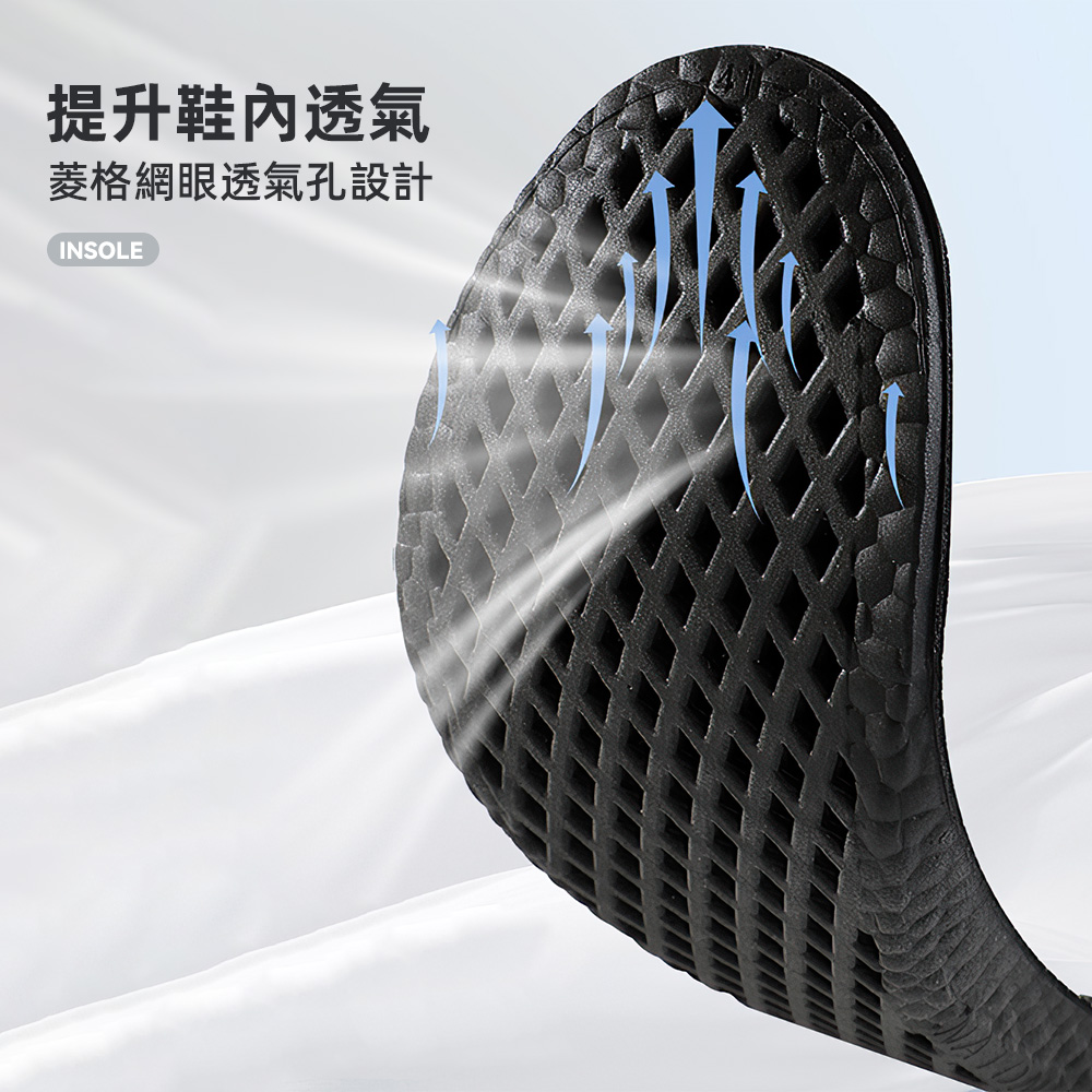 【上手家居】石墨烯除臭增高鞋墊 2.5cm 39-40碼(除臭鞋墊/增高墊/運動鞋墊/厚鞋墊), , large