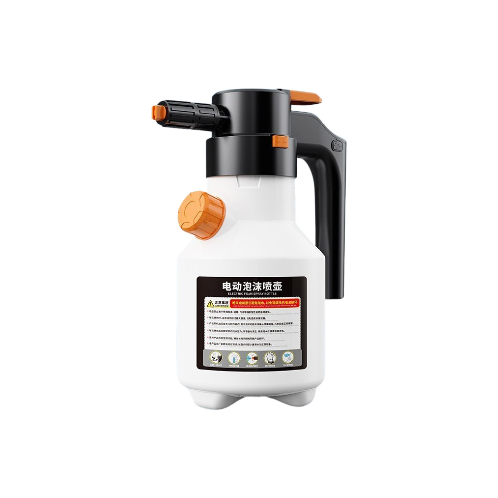 Electric Foam Sprayer 2nd Generation 2L Thickened with Free Charging Cable - White, , large
