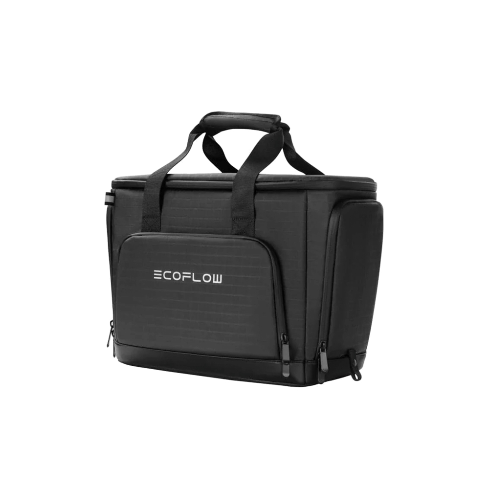 【固士特】EcoFlow DELTA 3 儲能電源＋125W雙面太陽能板(不可摺疊)+贈專用收納包, , large