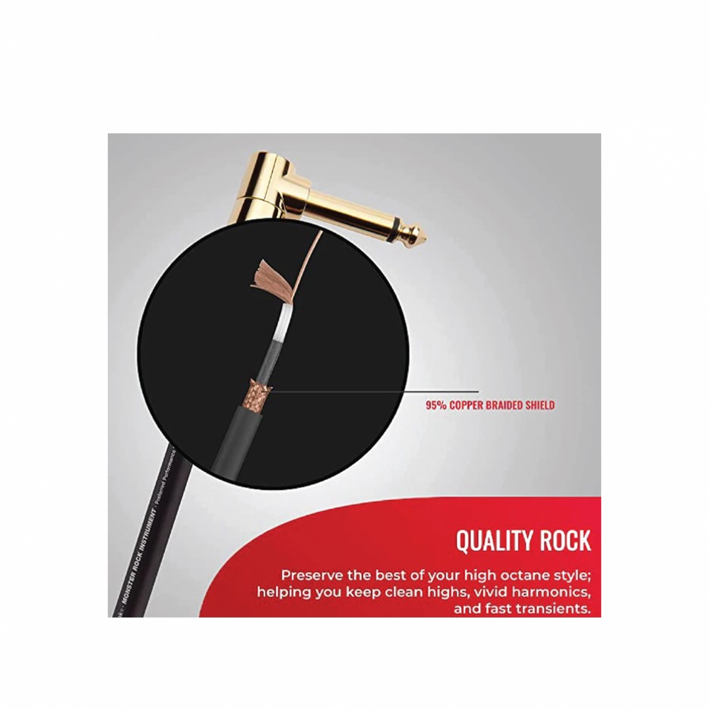 Monster Cable Prolink Rock2-12/12A 3.6米 II頭/IL頭 電吉他導線【敦煌樂器】, , large