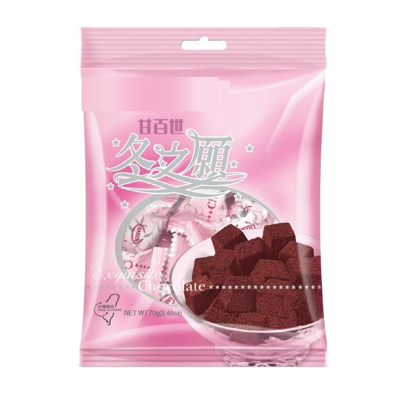 甘百世冬之願巧克力70g, , large