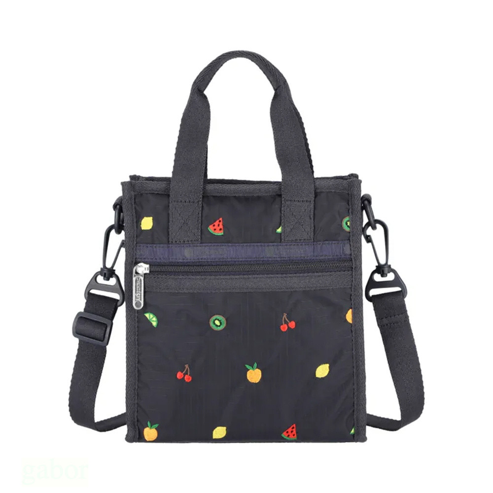 Lesportsac MINI N/S TOTE 迷你方型托特包 -鮮果彩繡, , large