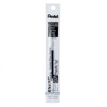 【 Pentel 飛龍 】極速鋼珠筆芯 (針芯筆頭) 0.7mm 12支/盒 LRN7   -  多款可選, , large