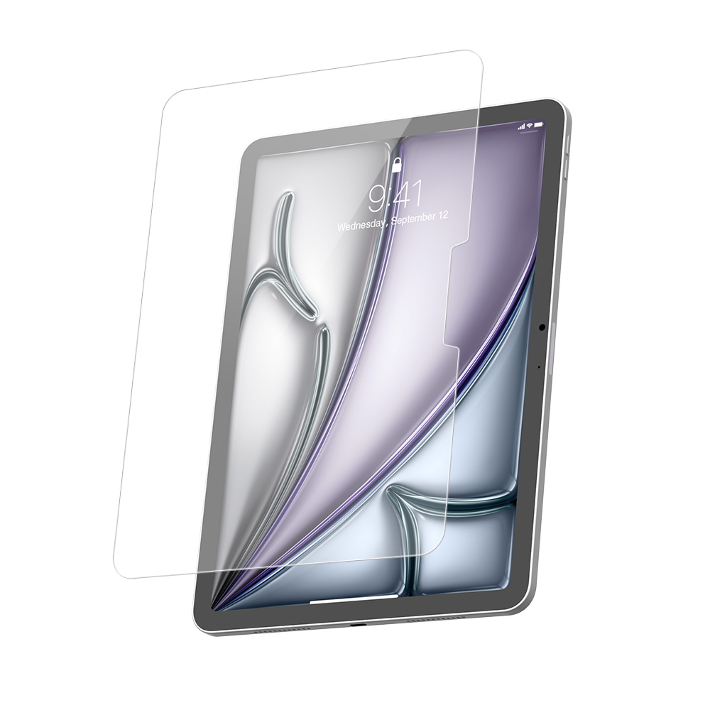 【HIPPORIZZ】iPad Air M2/M3/M4 13吋 Zircon 高透鋼化玻璃螢幕保護貼, , large