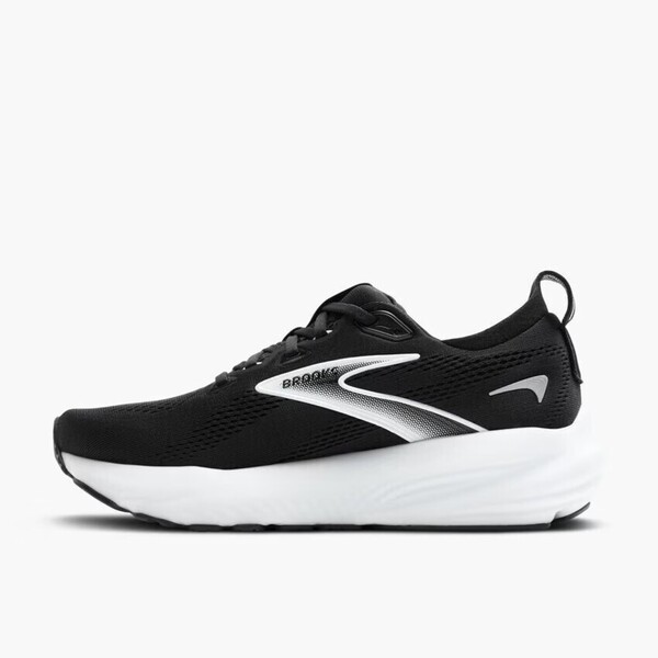 Brooks Glycerin 22 男 慢跑鞋 寬楦 彈力 支撐 緩震 黑 白 [1104452E090], , large