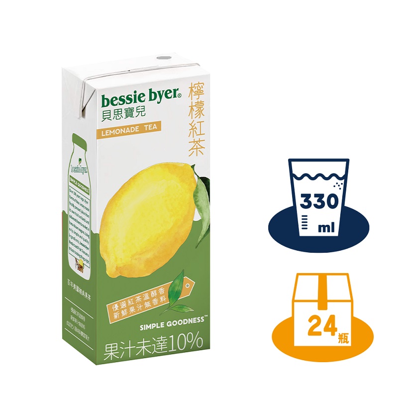 Bessie Byer Lemonade Tea tetra 330ml, , large