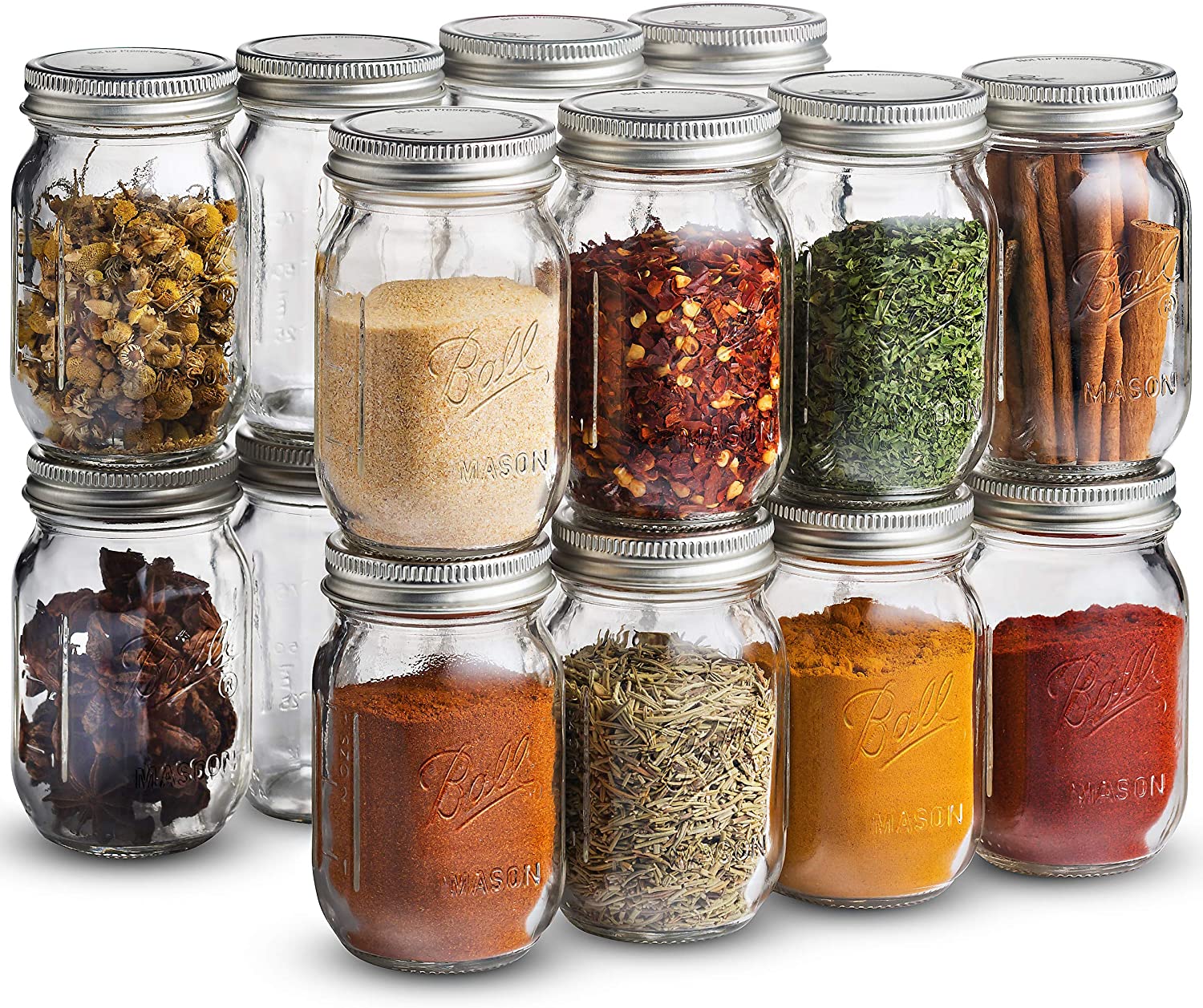 Ball&reg; 4oz Mini Glass Storage Jar, , large