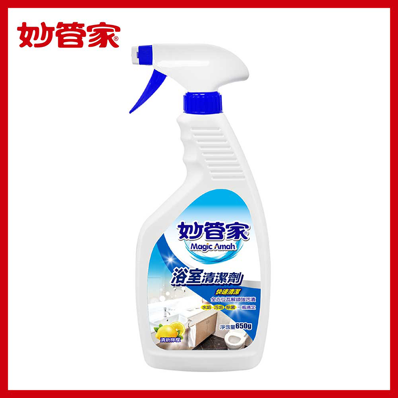 妙管家浴室噴槍清潔劑-清新檸檬, , large