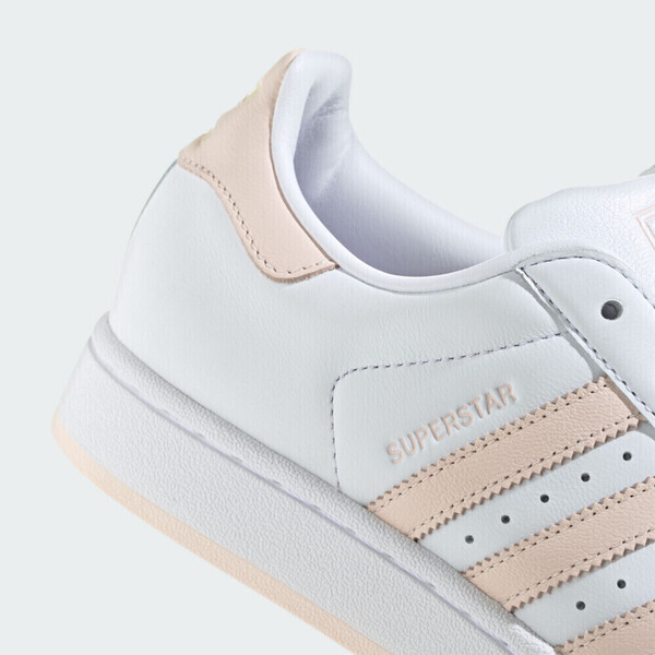 Kixpress-Adidas Superstar II W 女 運動休閒鞋 經典 貝殼頭 三葉草 舒適 百搭 白 粉膚 [JH7056], , large
