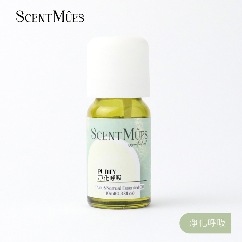 【ScentM&ucirc;es森繆斯】淨化呼吸複方精油10ml, , large