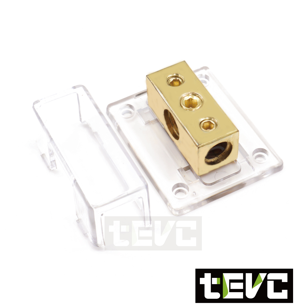 《tevc》BS001 分線盒 一進二出 集線器 接地盒 分線器, , large