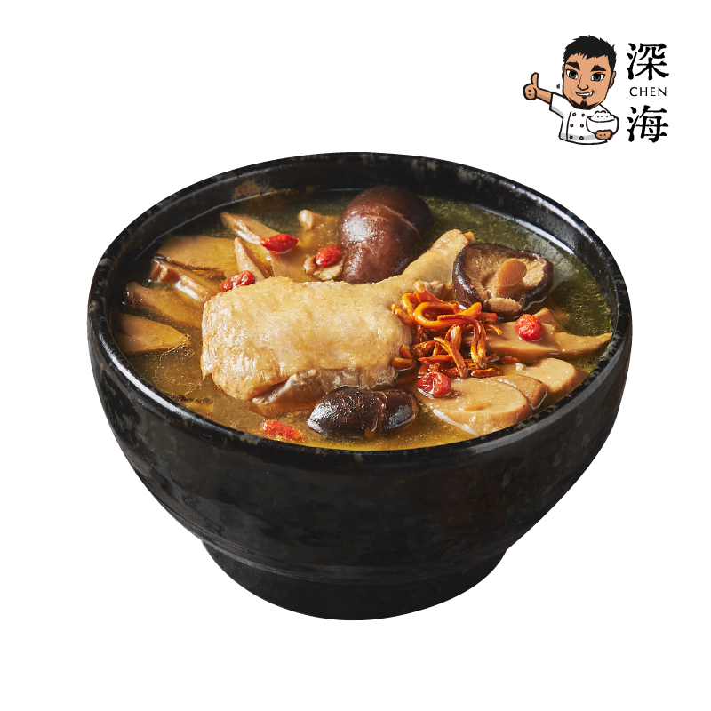 Cordyceps Chicken Soup, , large