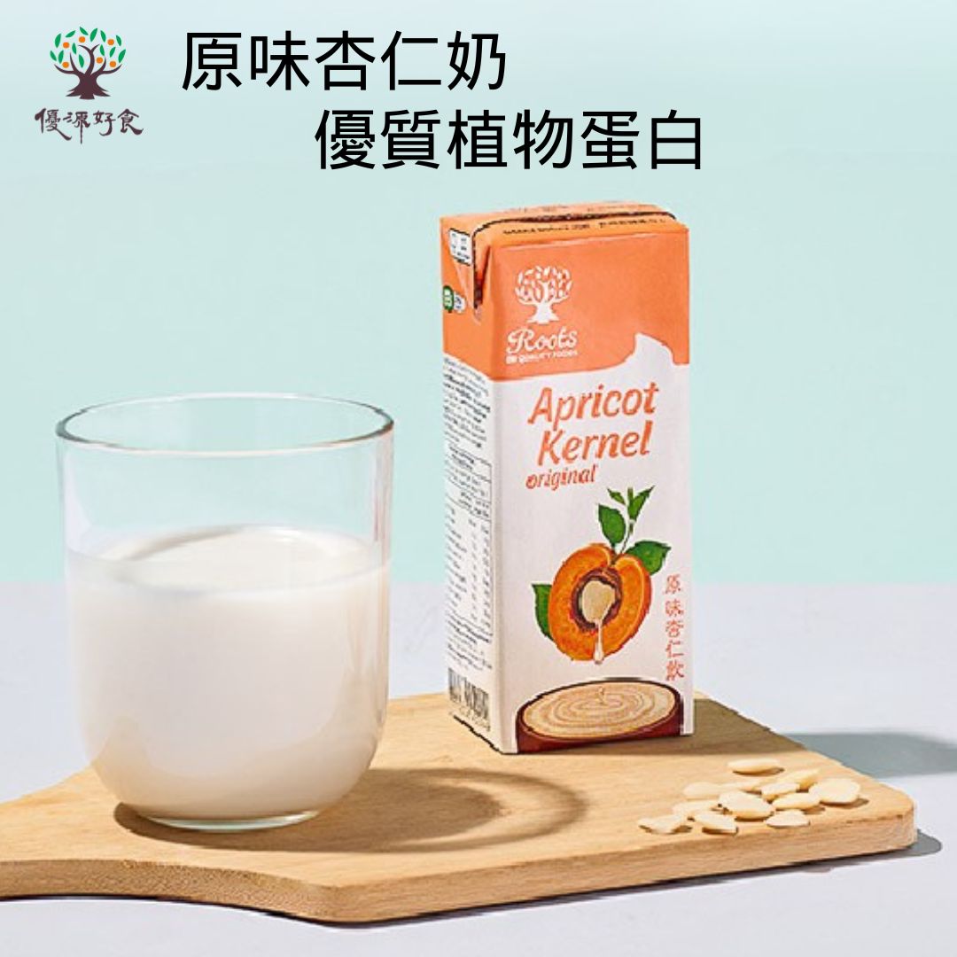Roots Apricot Kernel Original 200ml X6 packs Plant Based Milk, , large