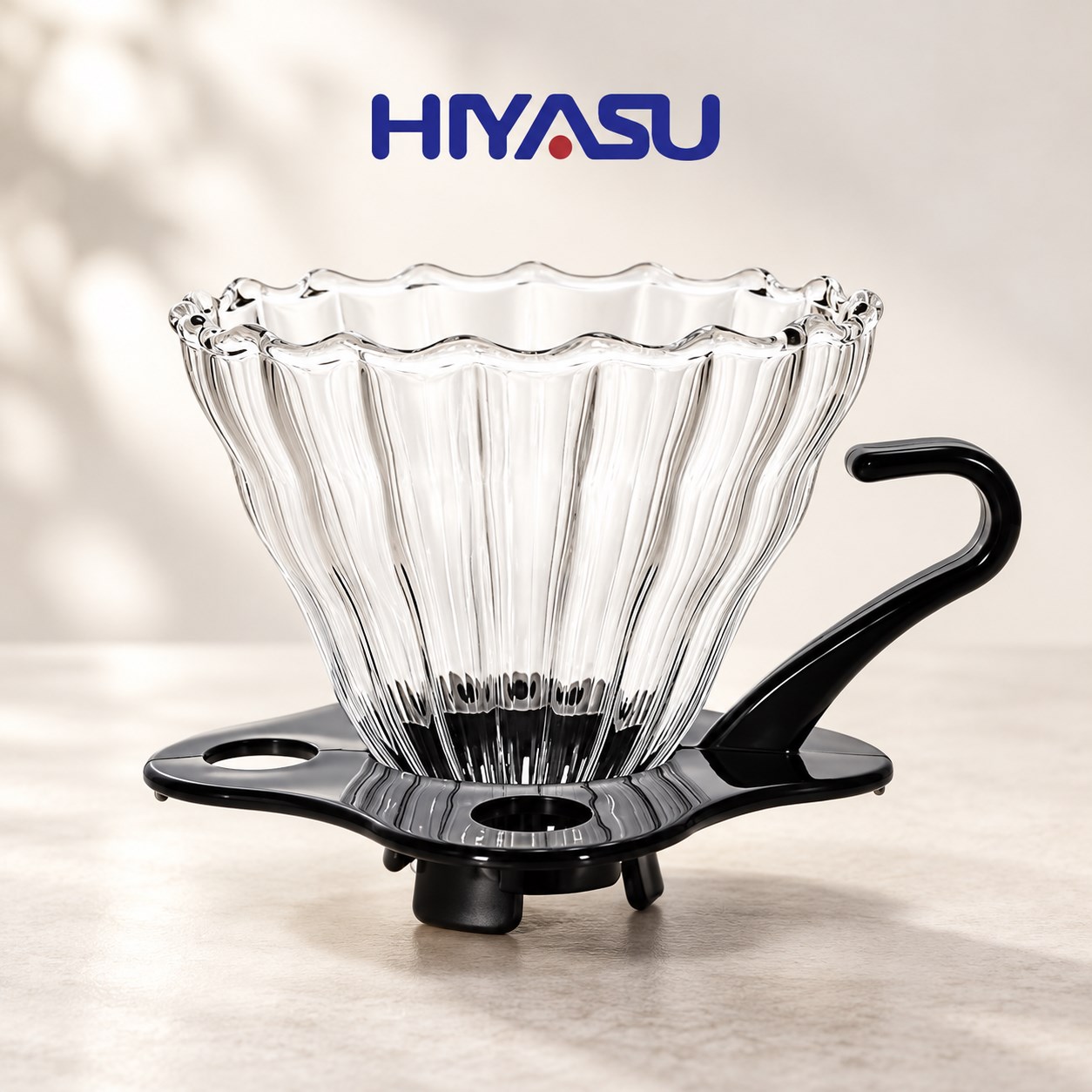 【HIYASU日安工坊】HIYASU玻璃錐形濾杯, , large