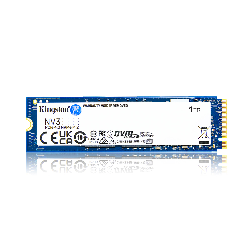 【Kingston】金士頓 1TB NV3 PCIe 4.0 NVMe SSD 固態硬碟 代理商公司貨, , large