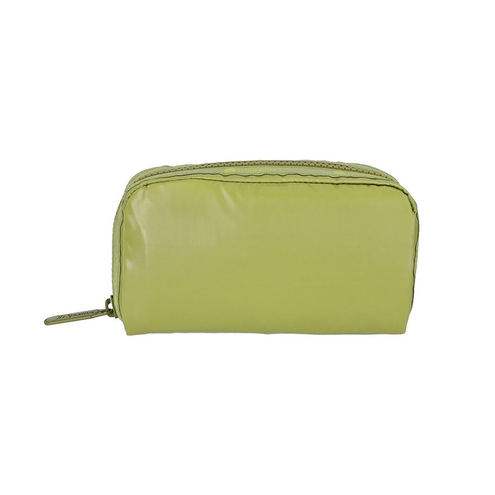 |快速出貨|Lesportsac Rectangular Cosmetic 長形化妝包/ 亮面橄欖綠, , large