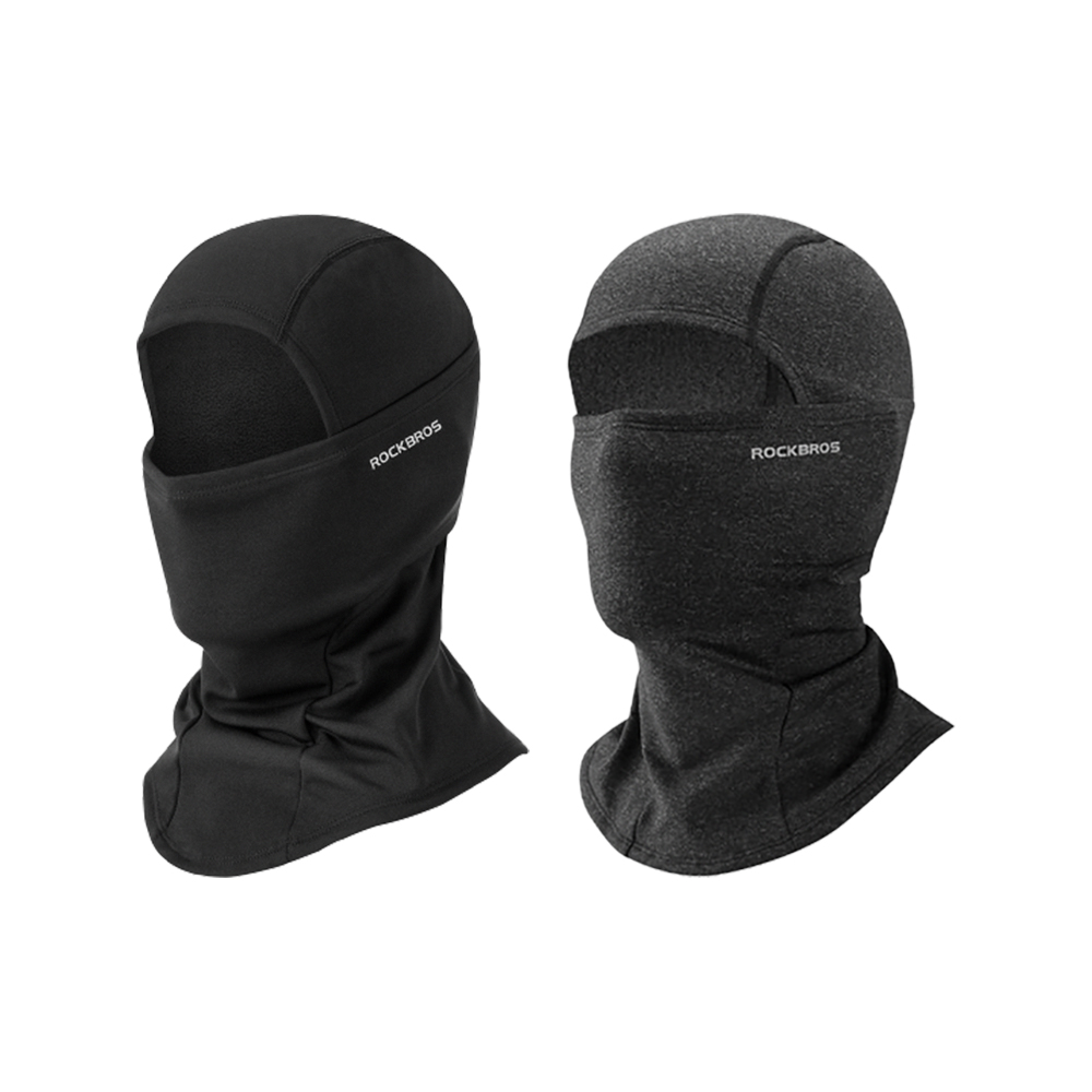 [High-Quality Living] High-Elastic Fleece-Lined Reflective Neck Warmer Face Mask | Face Mask | Headgear | Neck Warmer | Headscarf | foodpanda | UBEREAT | Delivery, , large