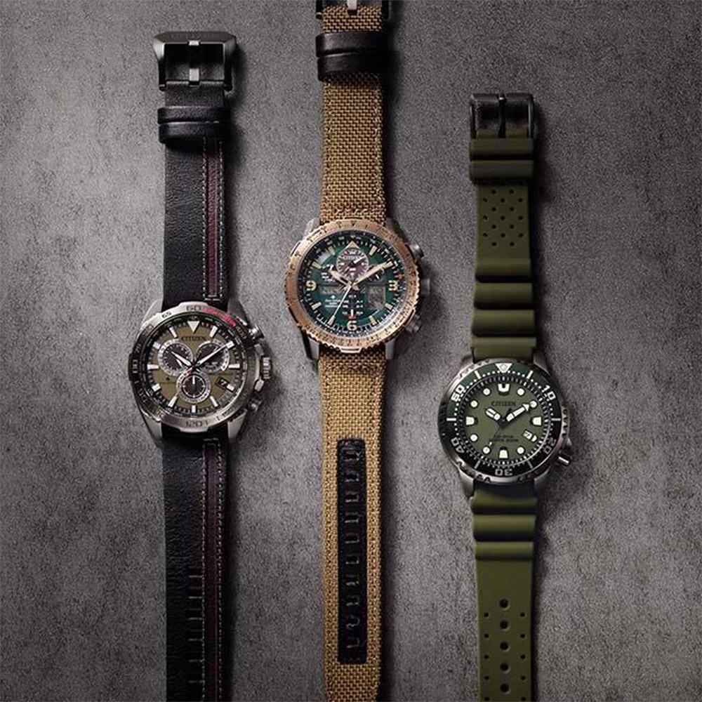 CITIZEN 星辰 PROMASTER 限量 MARINE 光動能200米潛水錶 BN0157-11X, , large
