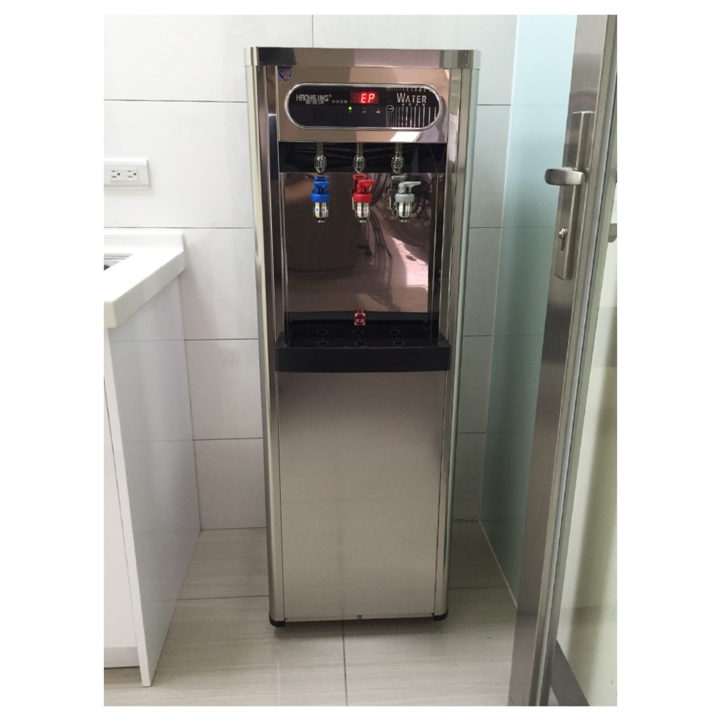 【麗水生活】豪星 HAOHSING HM-1687 數位熱交換三溫飲水機110V, , large