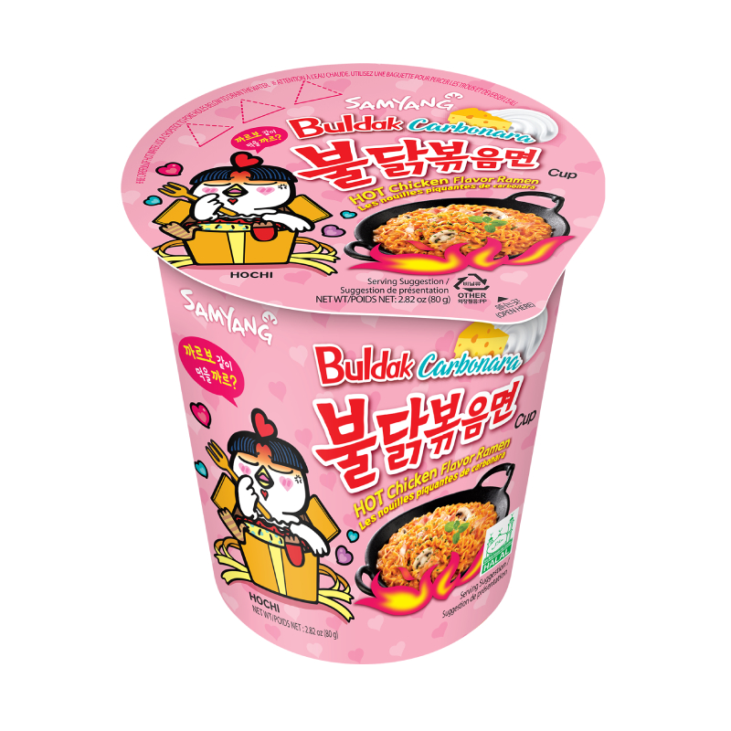 BULDAK CARBONARA 70g_cup, , large