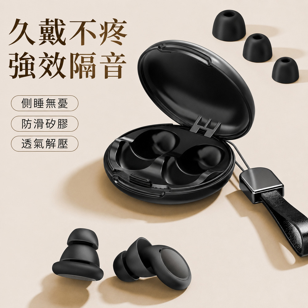 Dolcevita-三合一睡眠專用降造耳塞, , large