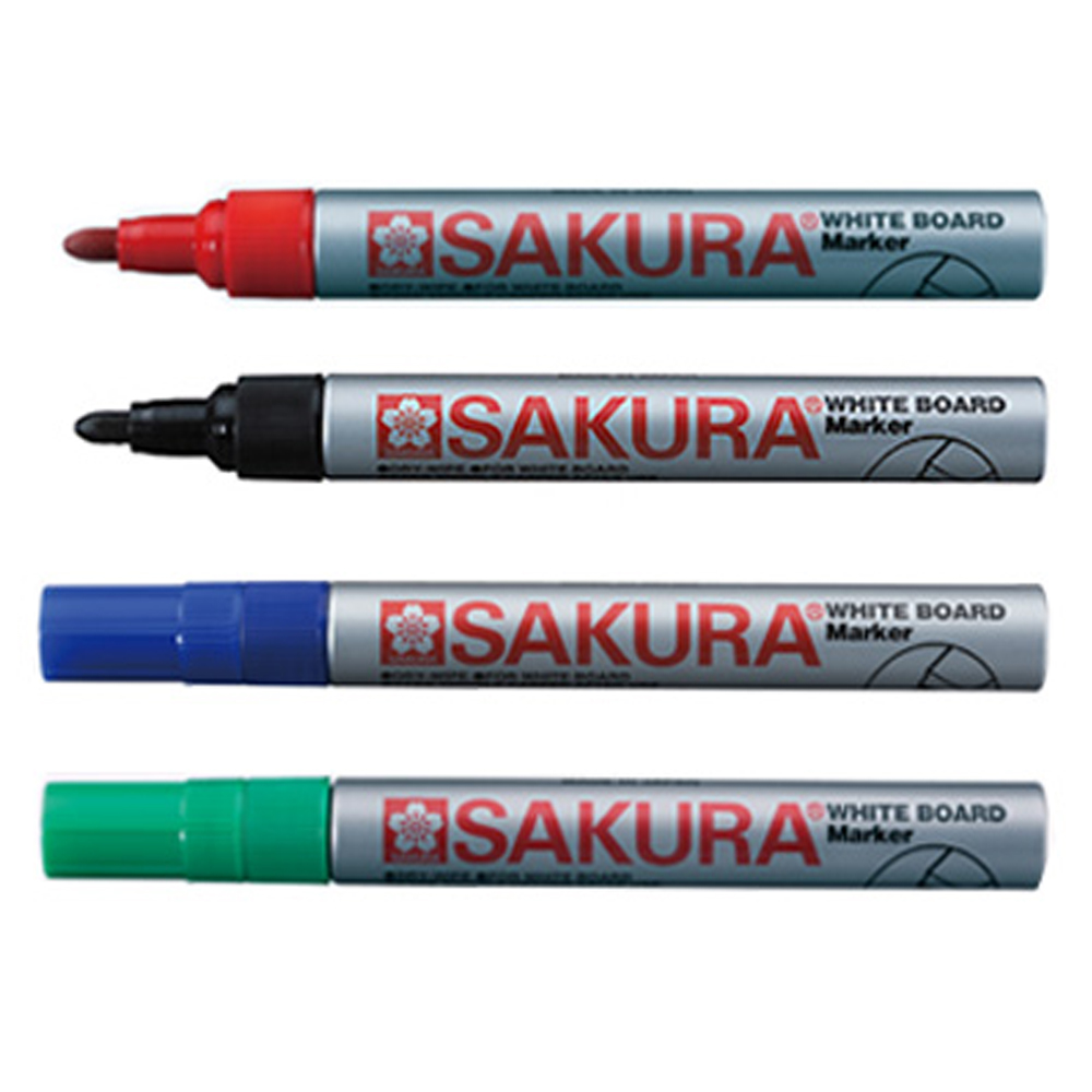 【SAKURA 櫻花】白板筆 2.0mm 24支 / 件 XLWBK(紅、黑、藍、綠)  -  多款可選, , large