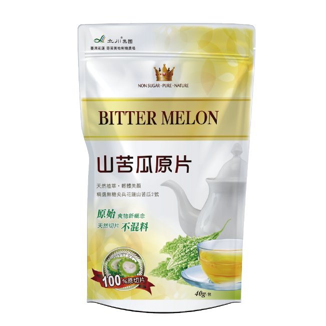 [長榮生醫]奇萊美地山苦瓜原片茶40g入X6袋, , large