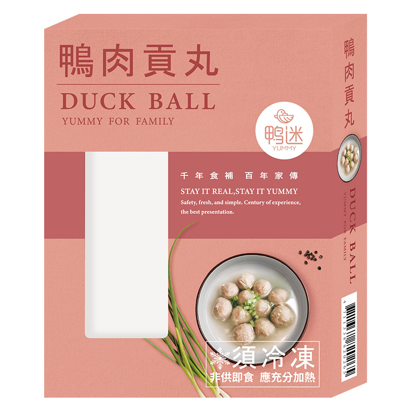 冷凍鴨迷鴨肉貢丸300g, , large