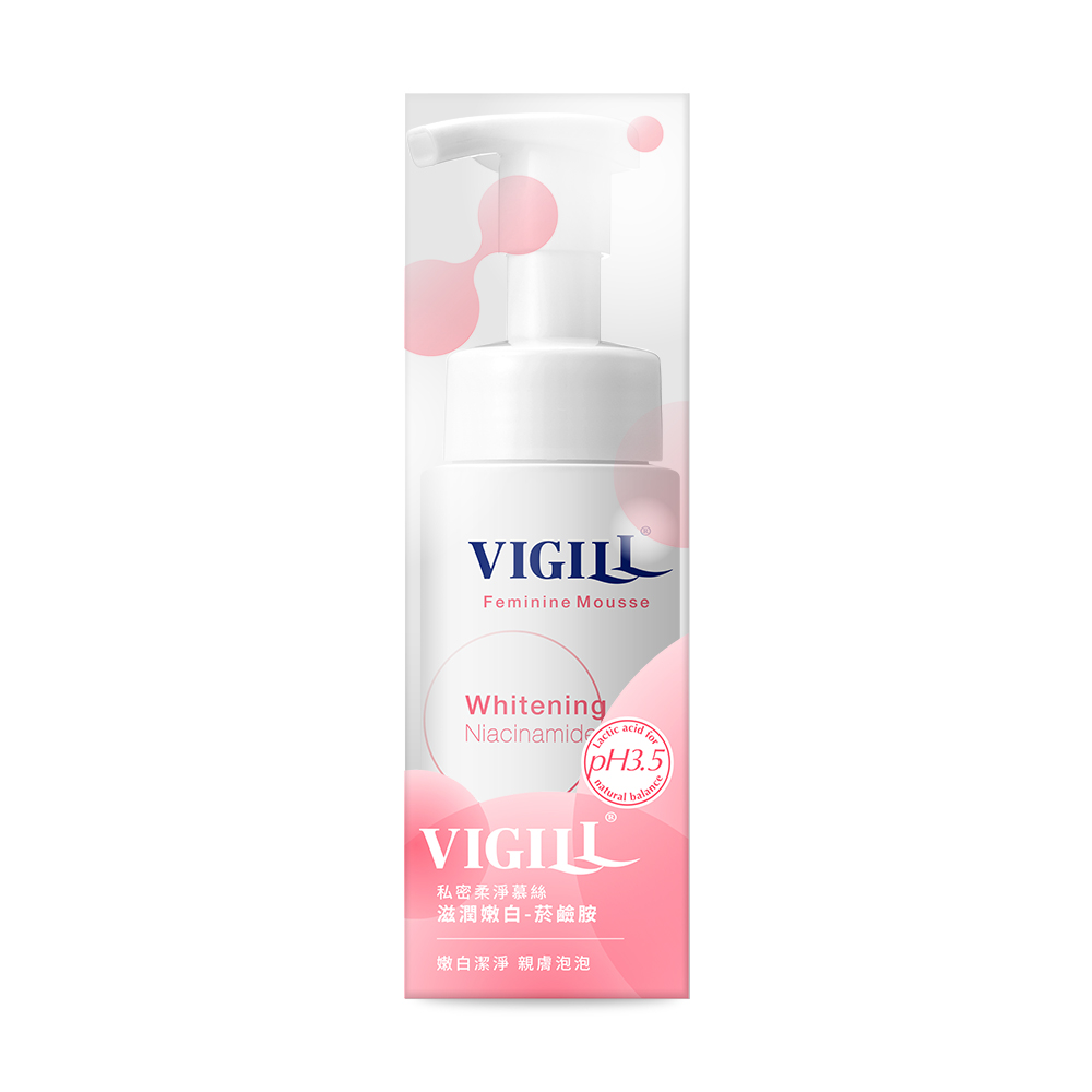 [幸一生醫] VIGILL婦潔 私密柔淨慕絲 (滋潤嫩白)150ml, , large