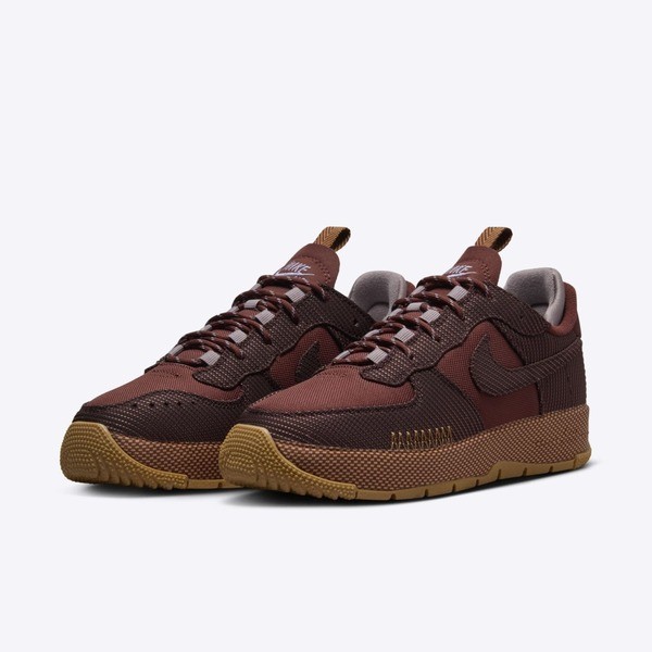 Kixpress-Nike W Air Force 1 Wild 女 運動休閒鞋 舒適 緩震 穿搭 紅棕 [FB2348-202], , large