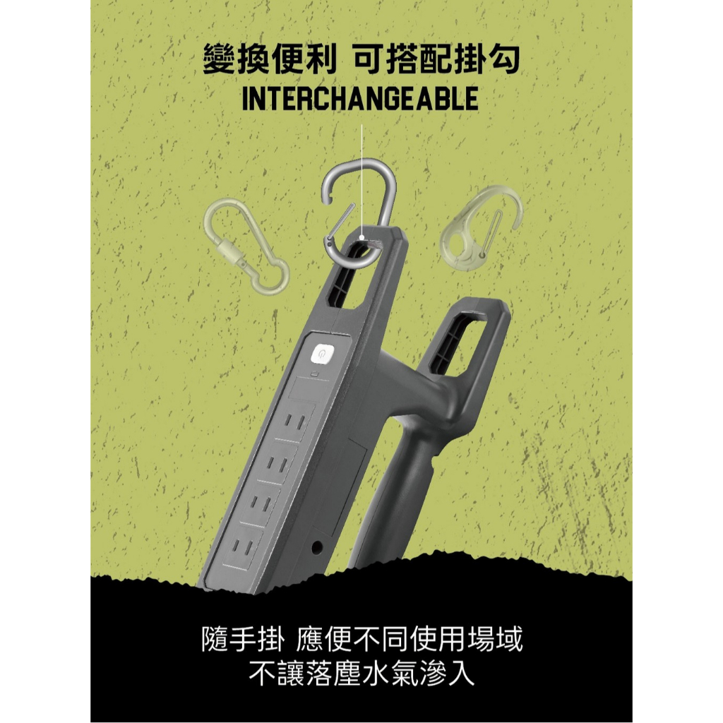 【福利品】FLaSH HuB 卷軸式2P延長線 露營延長線 10M/15M/20M/25M BSMI認證《台灣製造》, , large