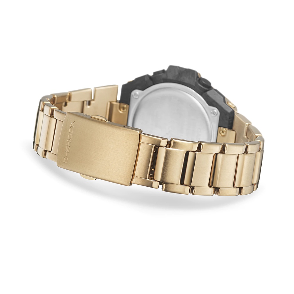 CASIO 卡西歐 G-SHOCK 太陽能電力藍芽 碳纖維核心防護構造手錶 GST-B500GD-9A, , large
